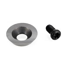 Inserto de carburo para torneado de madera REDONDO 8.9X2 30° UNA UNIDAD