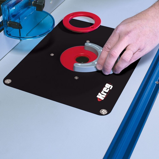 KREG® PRS4038  Placa para insertar router universal.