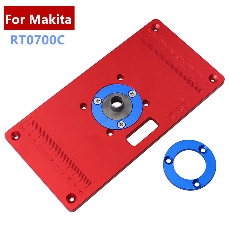 Placa de inserción para router 235*120mm para Makita
