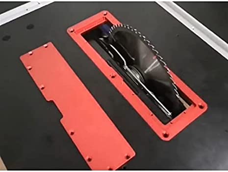 Placa de inserción para sierra DIY en aluminio de alta calidad