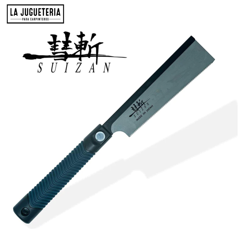 SUIZAN Sierra japonesa de mano - Sierra de tracción Dozuki 7" Dozuki (dovetail) para cortes precisos