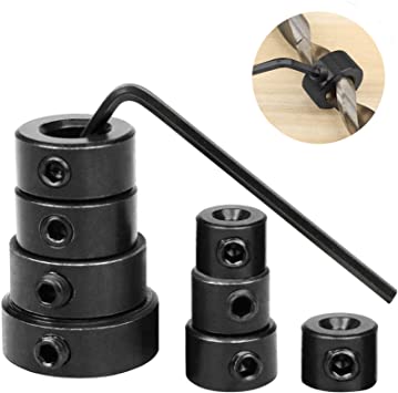 Topes de broca hierro 3mm, 4mm, 5mm, 6mm, 8mm, 10mm, 12mm y 16mm+ 1pc allen. Set 8 pcs
