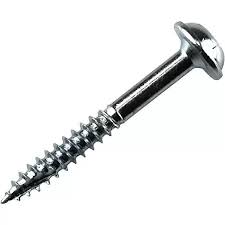 Tornillos tipo Kreg 27 mm 100pcs punta phillips