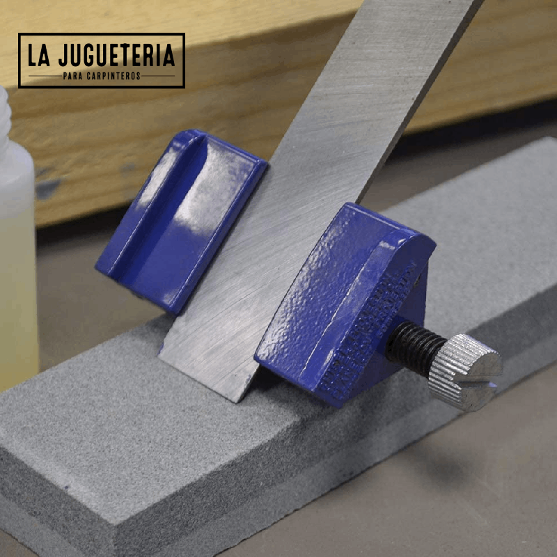 [A163] Carrito afilador para formones y cepillos de carpintero - Herramienta imprescindible en el taller