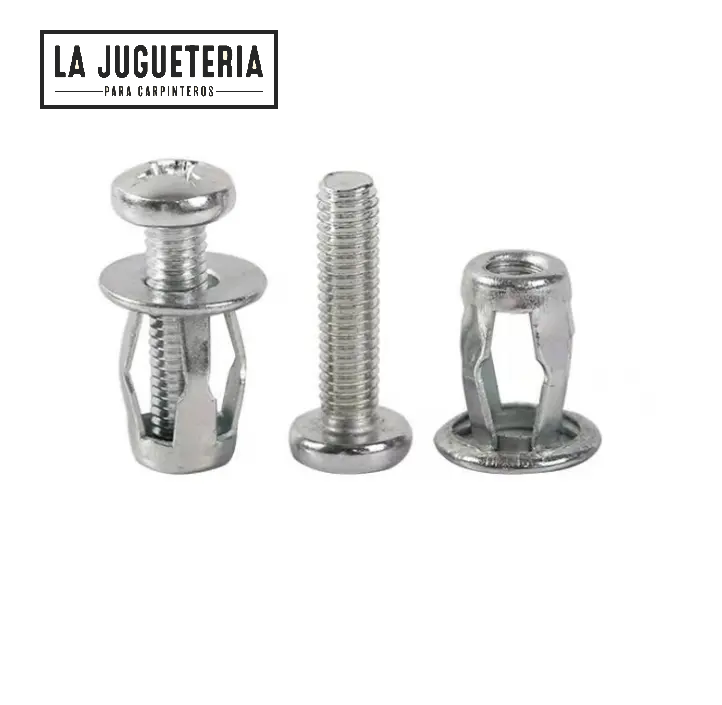 Tuerca de remache ó expansión M6  - bolsa de 6 unidades