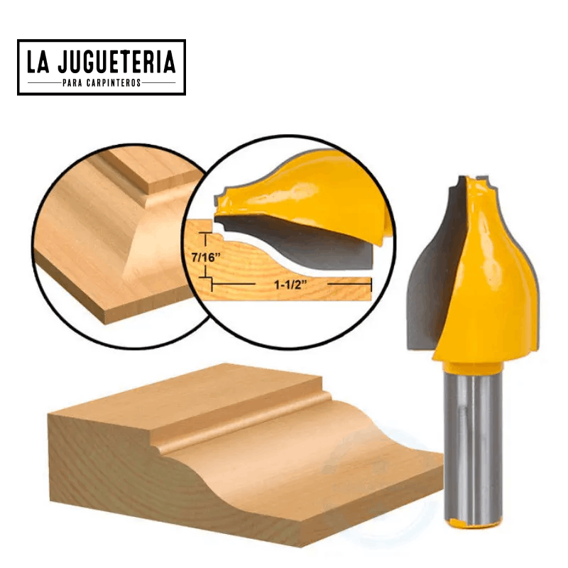 Fresa para paneles de puertas ó sillas grandes G40