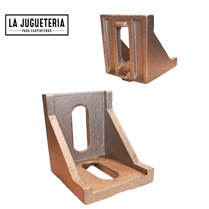 [A781] Uniones para perfil de aluminio 4040 - Conectores de esquina en ángulo recto - 4 unidades