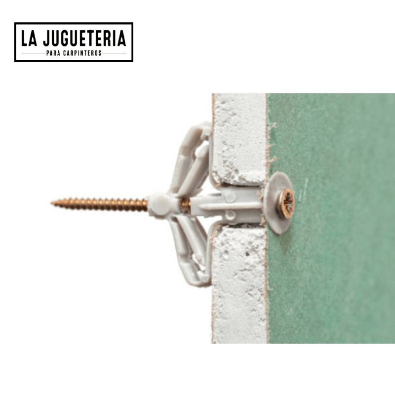 Expander para Gypsum Drywall de palanca para enchufes de pared de calidad - 36 mm- Bolsa de 24 unidades