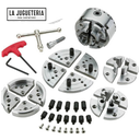 Set Chuck  Profesional de 3,7 Pulgadas / 95 mm 1" x 8 Hilos