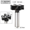 Fresa niveladora de insertos/ limpiafondos D40*12*12*12 2+2. Vástago 1/2". Ref. G48