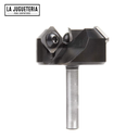 Fresa niveladora de insertos/ limpiafondos TK1086 . Vástago 1/4". Ref. P35