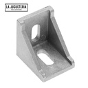 Uniones para perfil de aluminio 2020 - Conectores de esquina en ángulo recto - 4 unidades