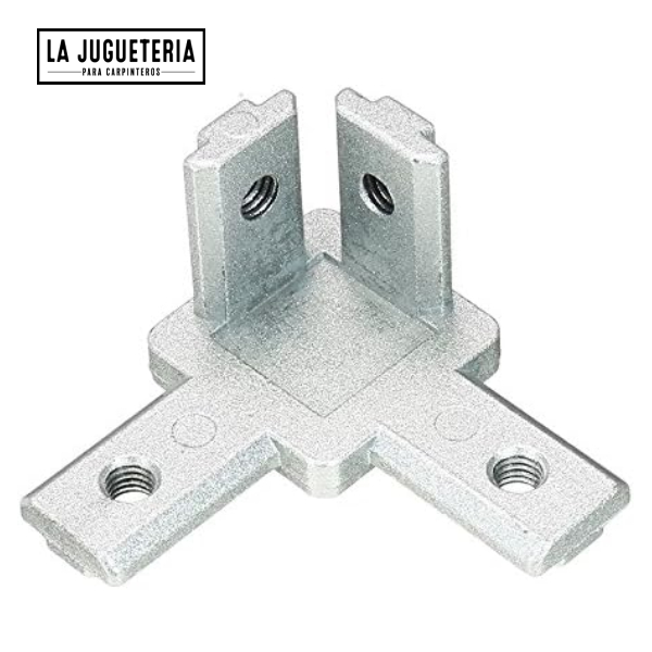 Codo de montaje para perfiles de aluminio 2020