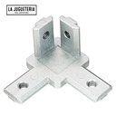 Codo de montaje para perfiles de aluminio 2020