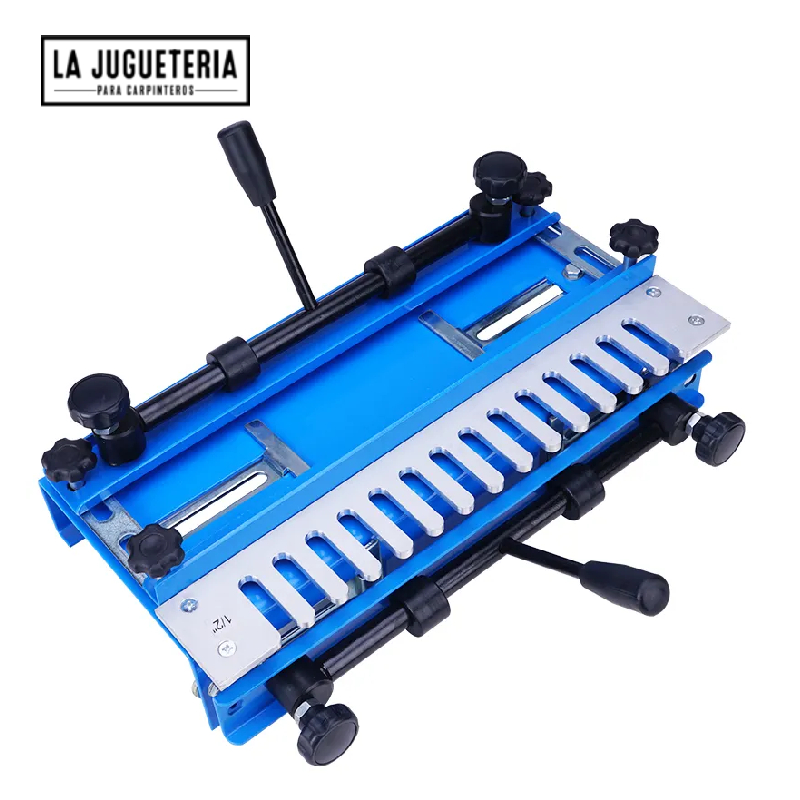 Maquina de uniones cola de milano, con plantilla de corte de  1/2". 