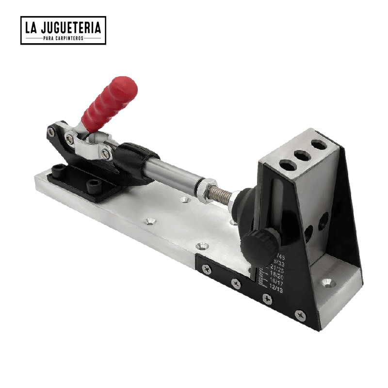 Plantilla para hacer agujeros oblicuos tipo "pocket hole" Industrial