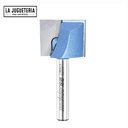 Fresa niveladora / limpiafondos con corte de 1" (25.40 mm) y vástago de 1/4" (6.35 mm). Ref. P43