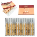 Set de gubias para xilografía. Set 12 pcs.