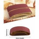 Lija de banda de 4 x 36 pulgadas (101.6 x 914.4 mm) Grano 80
