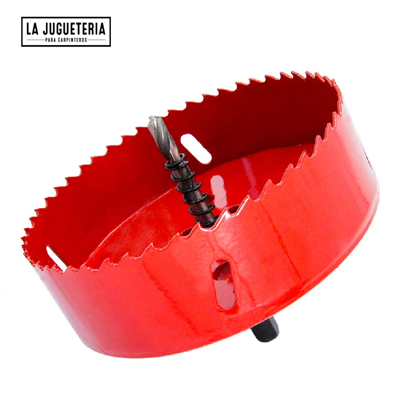 Broca sierra corona bimetálica 125 mm - Acero al carbono