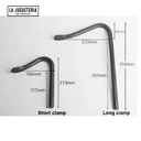 Set 2 Perros de sujeción para mesa de carpintero de 20 cm tipo japones
