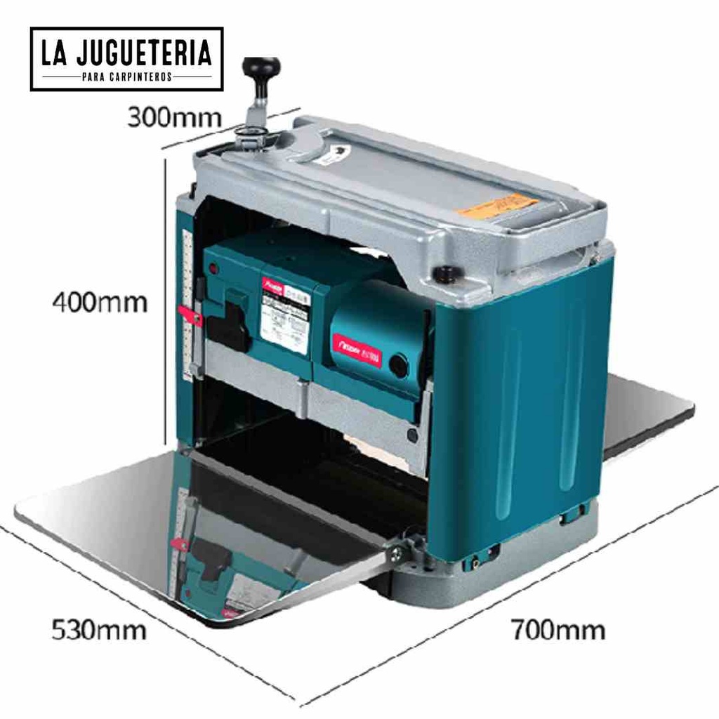 [A529] Maquina Cepilladora 13 Pulgadas 2HP 120v/60Mhz