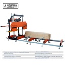 Aserradero portátil de madera DP-32 Pulgadas Modelo Gasolina 15 HP