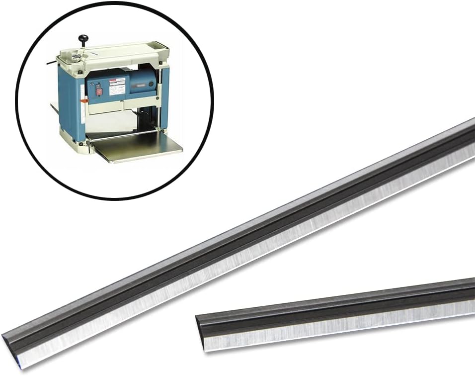 Cuchillas HSS 12" cepilladora 793346-8 para Makita 2012NB (305x8x2 mm)