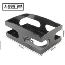 Rectángulo negro multiherramienta Insertador de cajas eléctricas oscilante de acero inoxidable