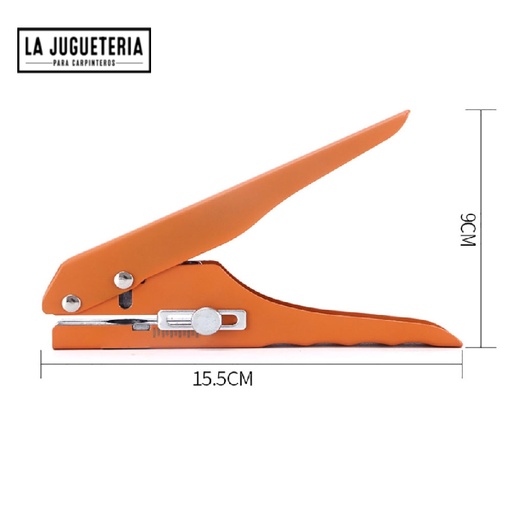 Perforadora de un solo agujero de 12 mm ideal tapones PVC 