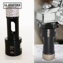 Broca de diamante para hormigón, vidrio, granito, etc. 16mm para esmeriladora