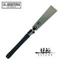 Sierra de tracción Ryoba plegable japonesa SUIZAN, sierra manual de doble filo de 9,5 pulgadas para carpintería