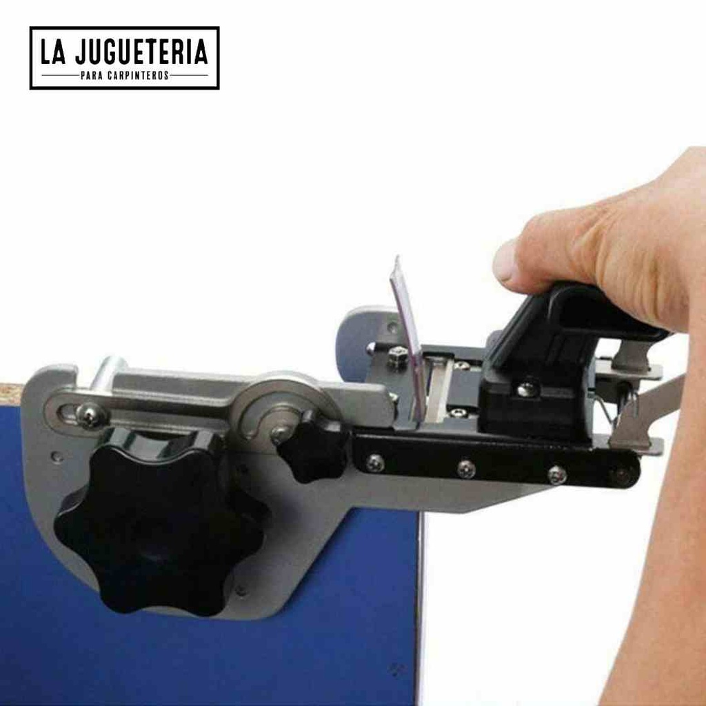 [A767] Trimmer Recortadora de cantos manual gruesos hasta 6mm para madera, papel, melamina, PVC y plástico