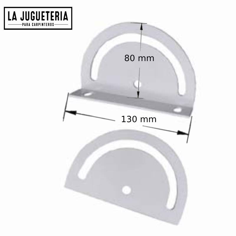 [A051] Articulación en ángulo para perfil de aluminio 4040 - Accesorio de unión resistente y duradero