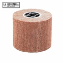 Rueda de pulido no tejida de 4.724 inx3.937 in Rueda de pulido abrasivo Tela abrasiva Alambre de nylon  Grano 320 para metal de acero inoxidable y madera 
