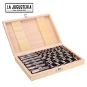 Juego de 8 brocas helicoidales para madera, 230 mm, 6/8/10/12/14/16/18/20mm