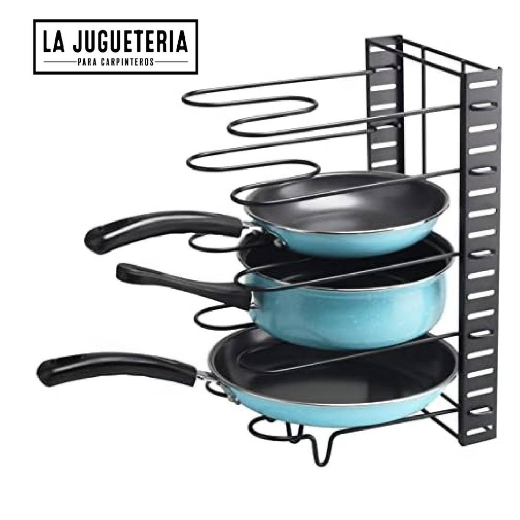 [A538] Organizador de ollas y sartenes de cocina