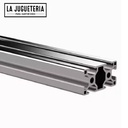 Perfil de aluminio 3060- 250cm. Tipo T.
