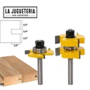 Fresa Machihembrado de 8mm  para madera de 1-1/4 Ref.P56