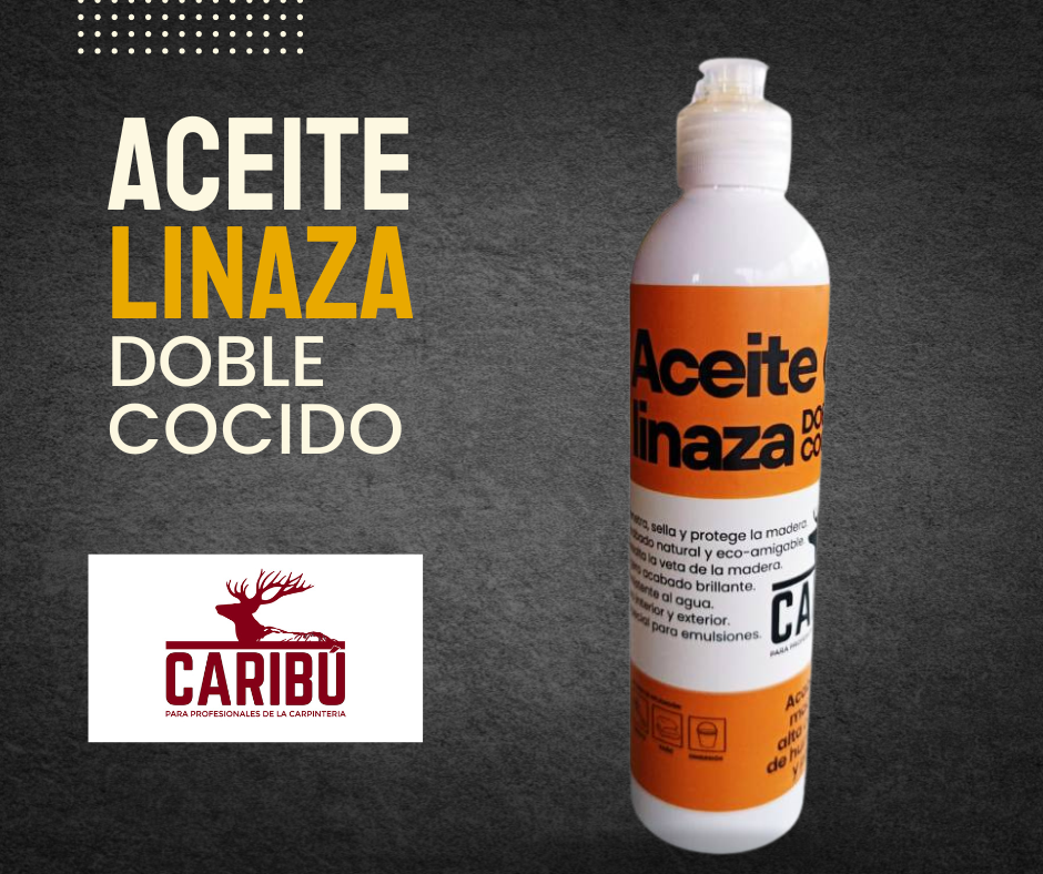 Aceite de Linaza Doble Cocido para madera 250 ml