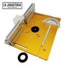 Base ó Placa de aluminio para router de 65mm de diametro.