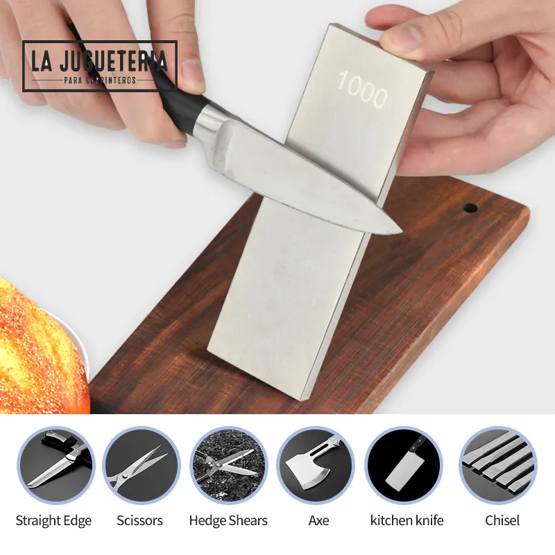 [A1078] Piedra de diamante para afilado profesional grano 1000