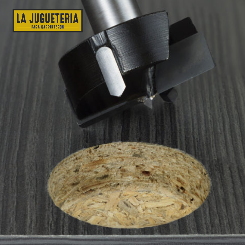 [A942] Broca forstner de carburo de tungsteno 75 mm