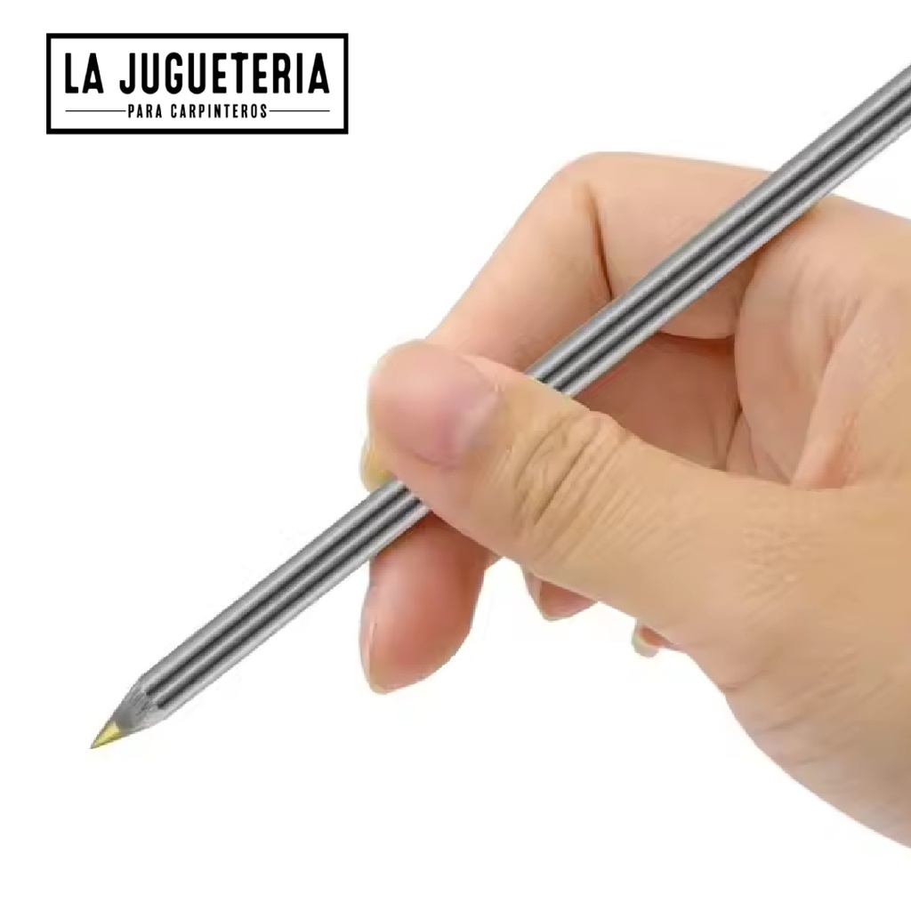 [A916] Lápiz Trazador de Aleación L-HT0233 - Herramienta de Marcado Preciso para Madera, Metal y Más