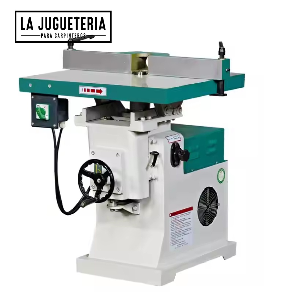 [A1035] Fresadora trompo de Alta Velocidad para Borde y Ranurado de Madera - Potencia de 2.2kW Trompo de 1/2 pulgada MX5115