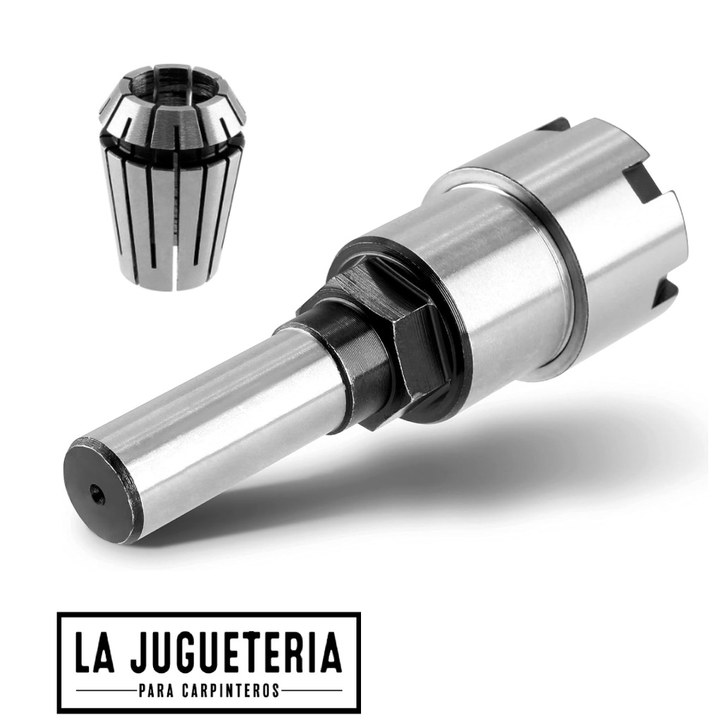 Alargador/adaptador extensor para router vástago de 1/2" a 1/2"  ER 20M