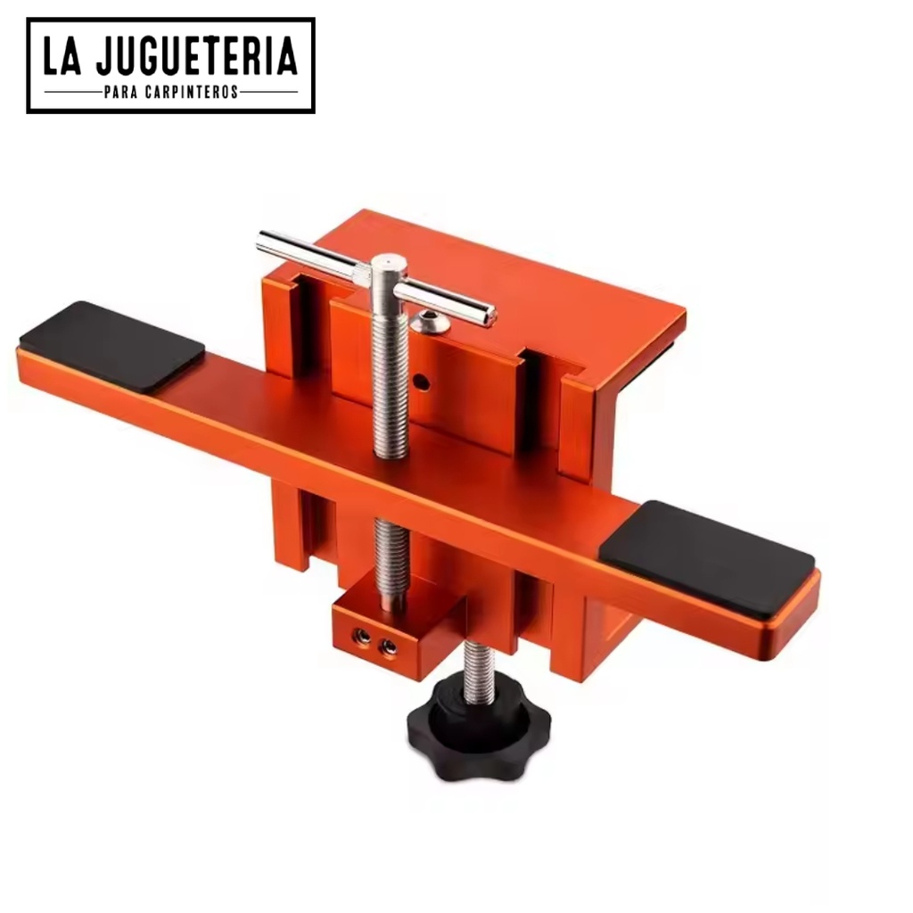 Jig Plantilla de Montaje para Puertas de Gabinete - Solución Todo en Uno para Perforación y Fijación Precisa 