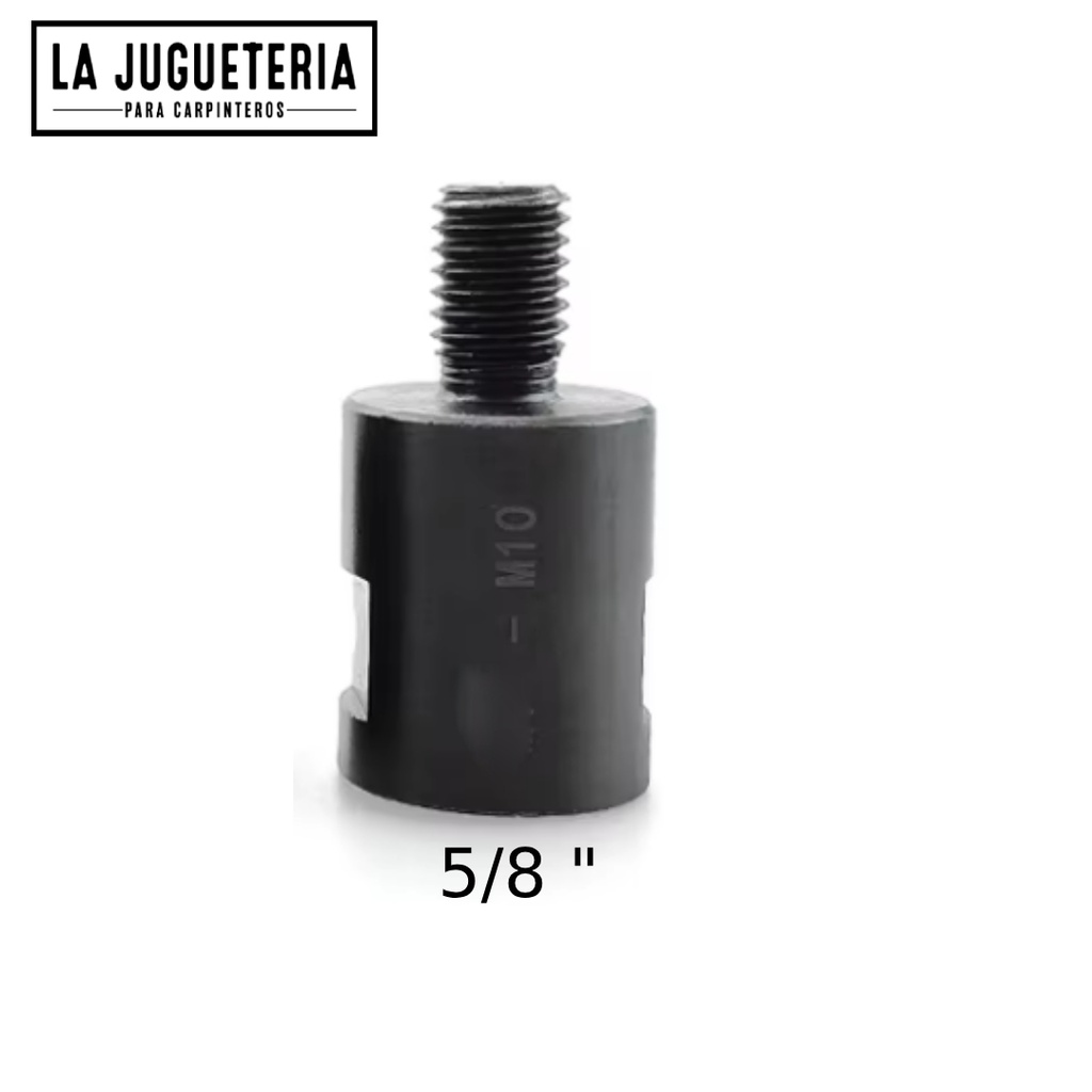Conversor Adaptador de amoladora de 5/8 a M10