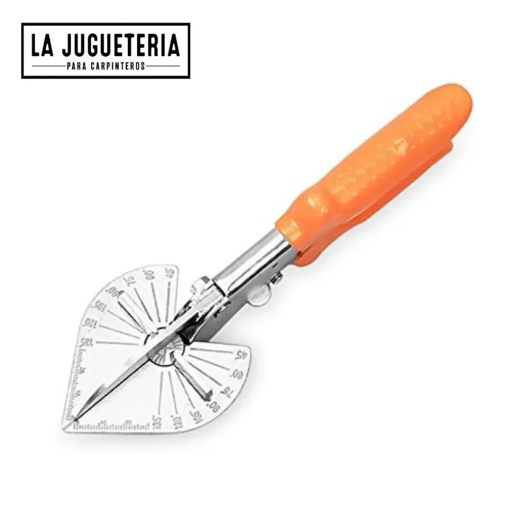 Tijera cortadora de ductos de alambre de revestimiento para inglete de ángulos múltiples