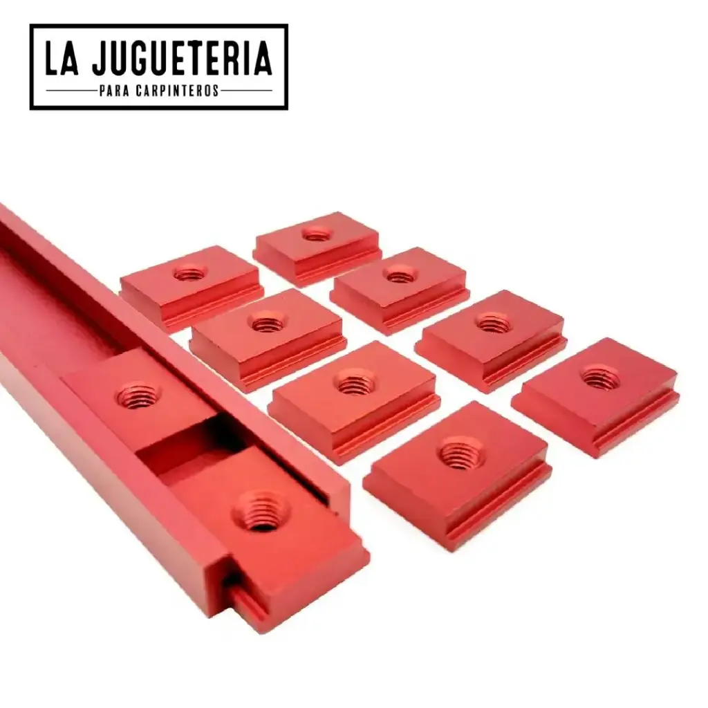 [A932] Bloque (tuerca o Deslizador) para Carril en T – M6
